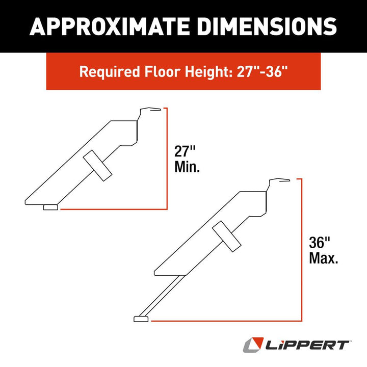 26' GEN 3 TRIPLE STEP - LIPPERT COMP