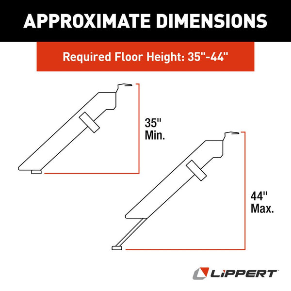 30' GEN 3 QUAD STEP - LIPPERT COMP