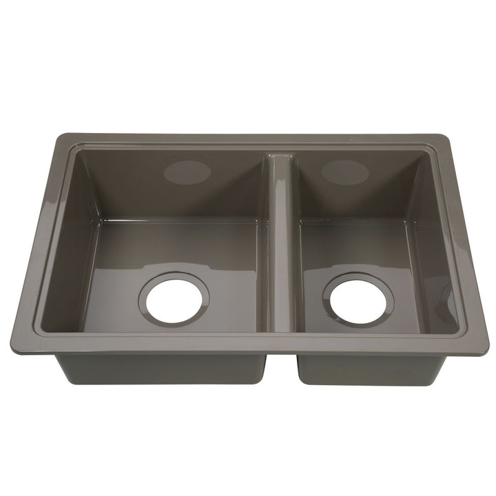 25' X 17' DOUBLE BOWL SINK - STAINL - LIPPERT COMP