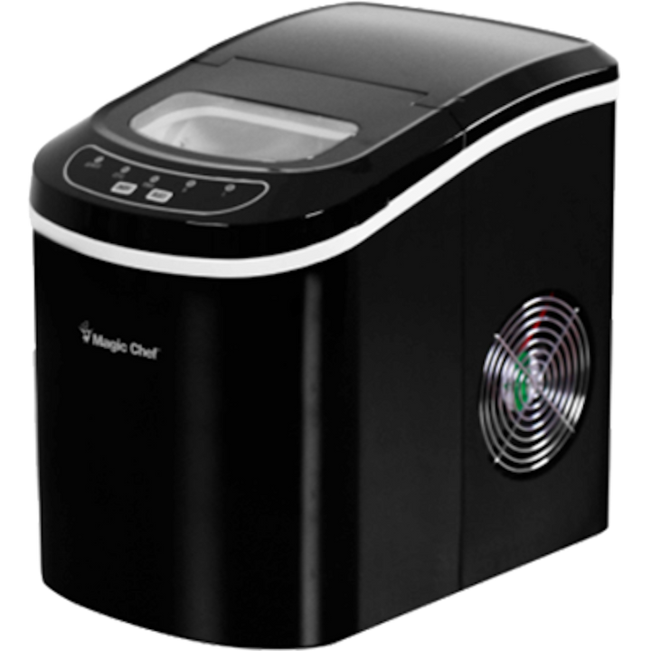 ICE MAKER  27 LBS/DAY  PORTABLE BLK - MAGIC CHEF