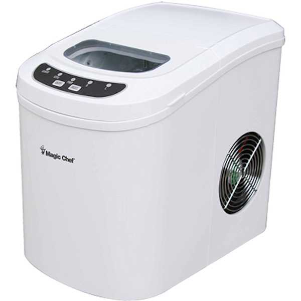 ICE MAKER  27 LBS/DAY  PORTABLE  WH - MAGIC CHEF