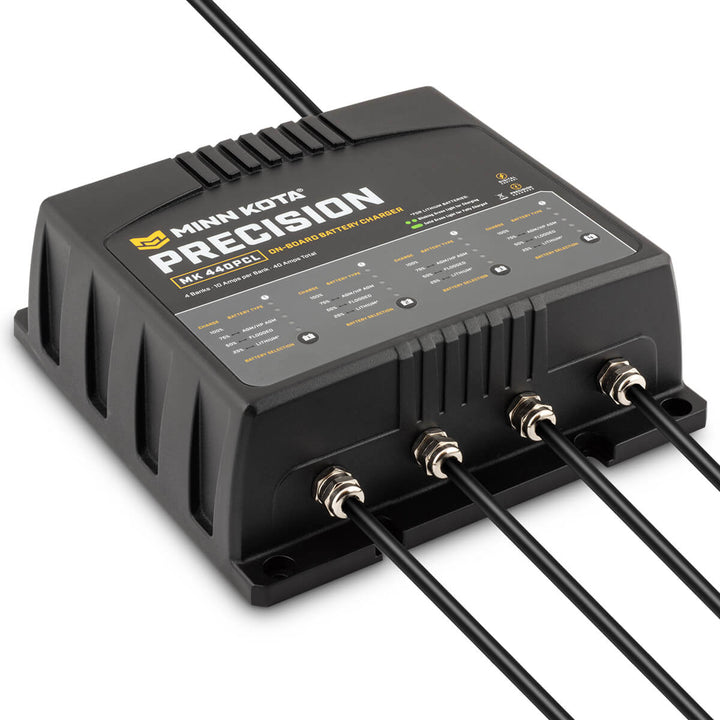 BATTCHGR MK 440PCL 12V 10 AMP/4 BNK - MINN KOTA