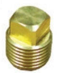 BRASS PLUG - ONLY 1/2' - MOELLER