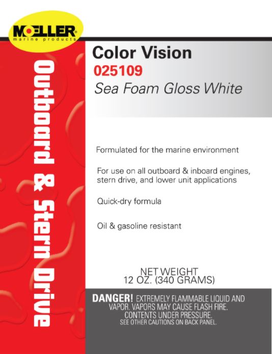 CLR/VSN ENAMEL GLOSS WHITE - MOELLER