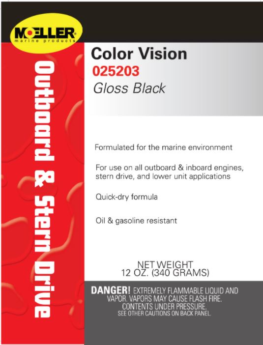 COLOR VISION GLOSS BLACK - MOELLER