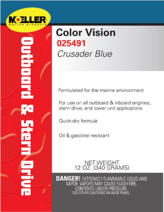 COLOR VISION CRUSADER BLUE - MOELLER