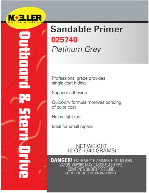 SANDABLE PRIMER PLATINUM GREY - MOELLER