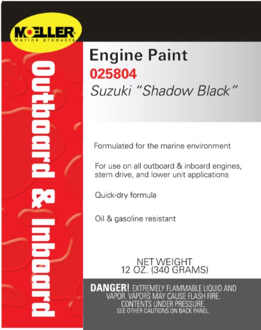 SUZUKI ENGINE 'SHADOW BLACK' - MOELLER