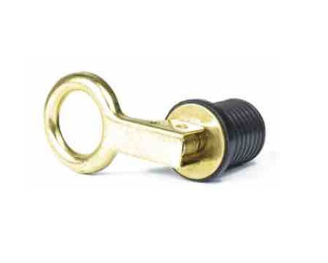 DRAIN PLUG - SNAP DOWN BRASS 1' - MOELLER