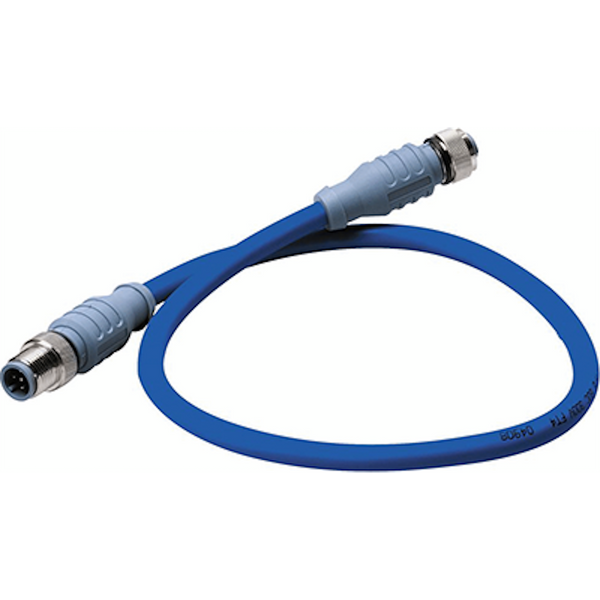 MID DOUBLE-ENDED CORDSET  10M  BLUE - MARETRON