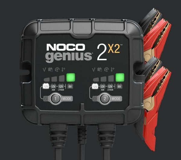 4A 2-BANK BATTERY CHARGER - NOCO