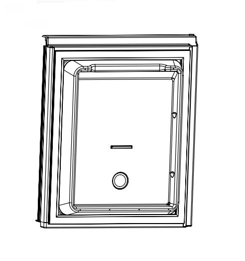 UPPER LH DOOR ASSY - NORCOLD