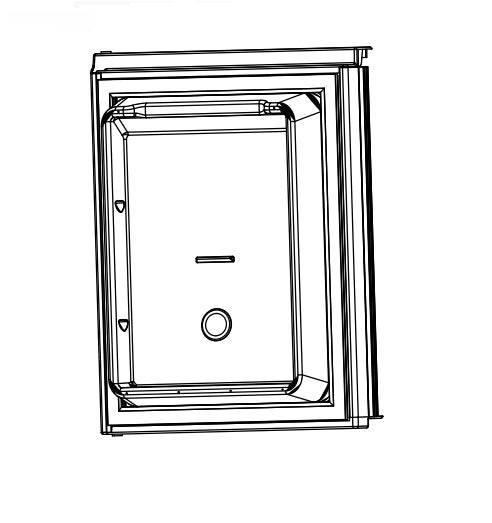 UPPER RH DOOR ASSY - NORCOLD