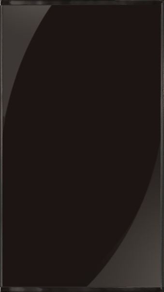 BLK ACRYLIC FRESH FOOD DOOR PANEL - NORCOLD