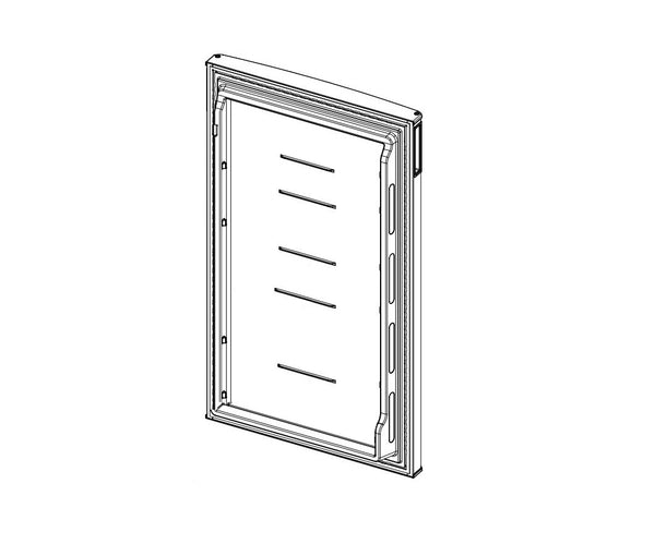 SS FRESH FOOD DOOR ASSEMBLY - NORCOLD