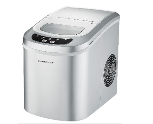 PORTABLE ICE MAKER SILVER - NAT.QUALITY