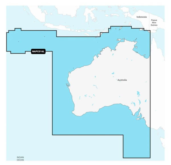 NAVIONICS+ AUSTRALIA  WEST & CENTRA - NAVIONICS