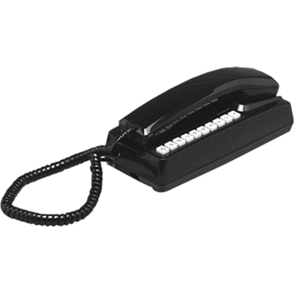 PHONE COM HANDSET 10 STATION  BLACK - NEWMAR