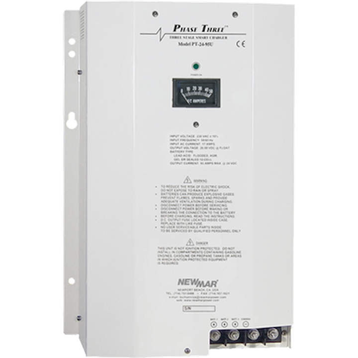 BATT CHGR  PHASE 3  24V 45A  3 BANK - NEWMAR