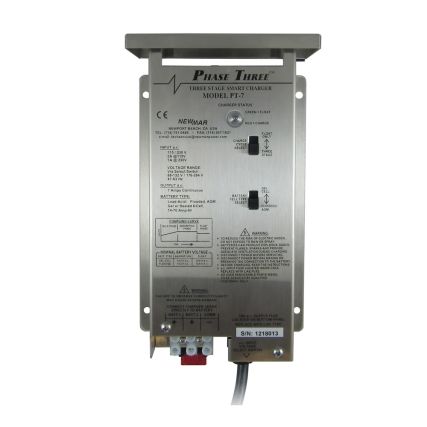 BATT CHGR  PHASE 3  12V 7A  2 BANK - NEWMAR