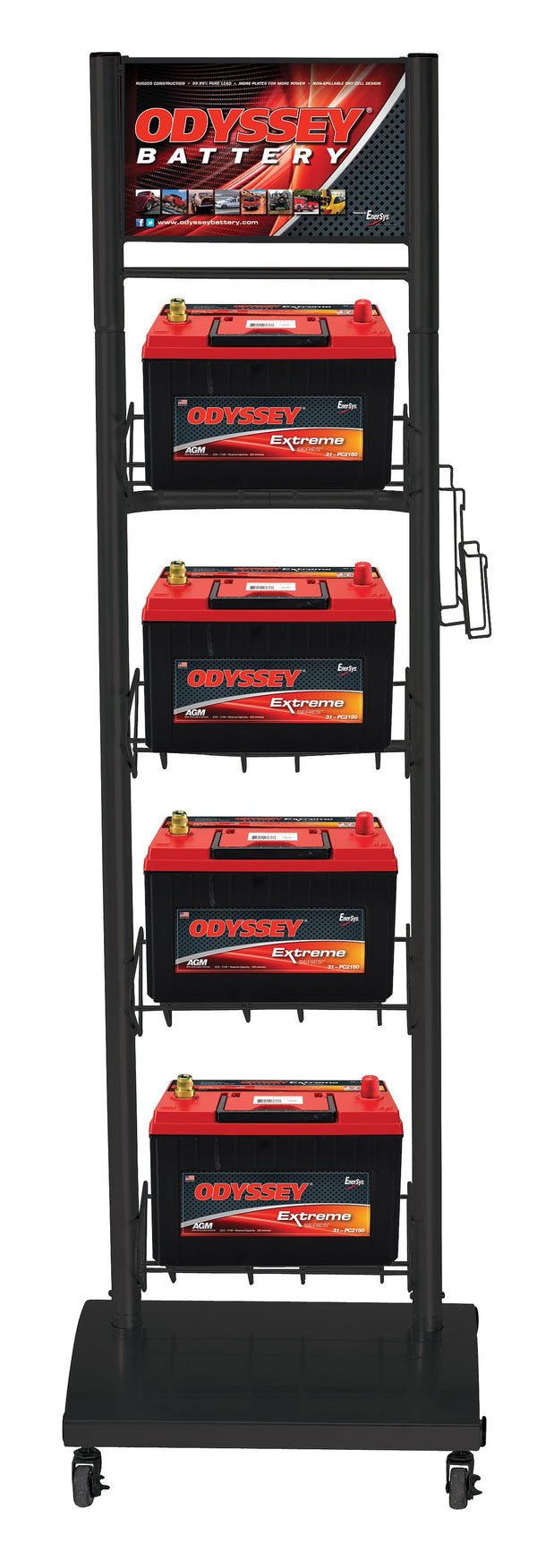 ODYSSEY 4 TIER BATTERY RACK