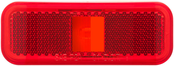 RED LENS FOR RECT CLNCE LIGHT - OPTRONICS