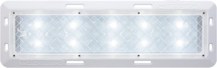 10 LED INT;OPTIBRITE;COOL WHT;1-LOO - OPTRONICS