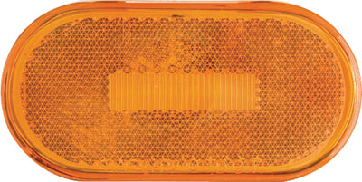 AMBER OVAL LED CL/MARK LIGHT - OPTRONICS