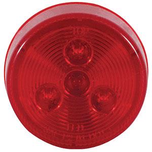 RND 2 1/2' LED CL/MARK LITE RD - OPTRONICS