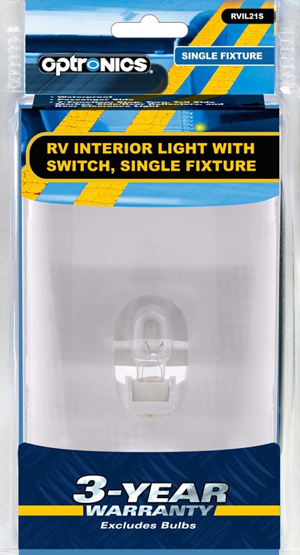 INTERIOR LIGHT RV SINGLE - OPTRONICS