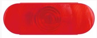 OVAL 6' RED TAIL LIGHT - OPTRONICS