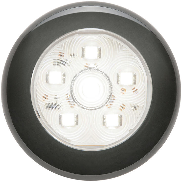 LED RND UTLTY; 6 DDE; CLR; SWCH; BL - OPTRONICS