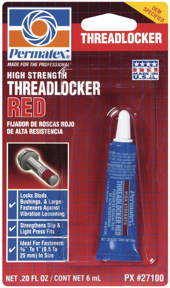 THREADLOCKER 6ML TUBE - PERMTX-LOCKT