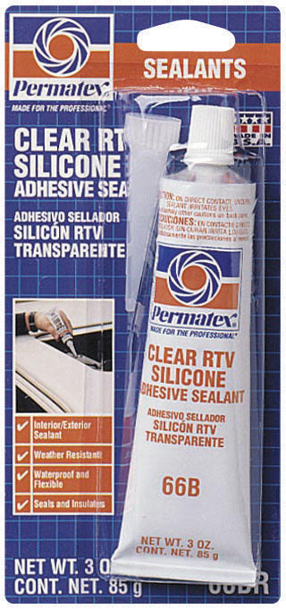 CLEAR SILICONE 3 OZ - PERMTX-LOCKT