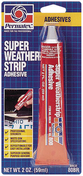 WEATHERSTRIP ADHESIVE - PERMTX-LOCKT