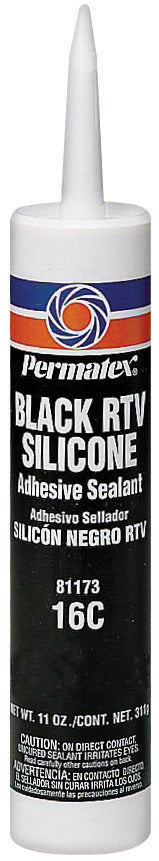 RTV BLACK SILICONE CART - PERMTX-LOCKT