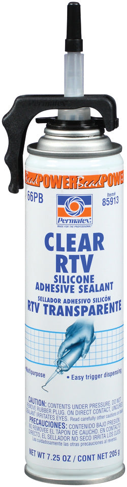 CLEAR RTV SILICONE SEALNT - PERMTX-LOCKT