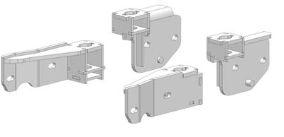 20K ISR SUPERRAIL MOUNTING KIT - PULLRITE