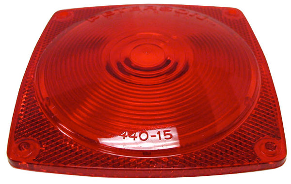 REPL REAR LENS RED - PETERSON MFG