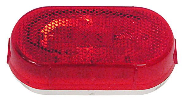 OVAL CLEARANCE LIGHT RED - PETERSON MFG