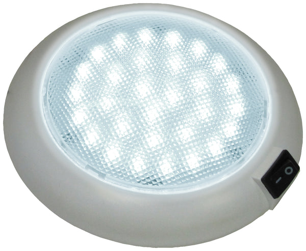 LED DOME LIGHT W/SWITCH-C - PETERSON MFG