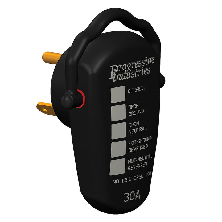 RV RECEPTACLE TESTER - 30A - PROGRESSIVE