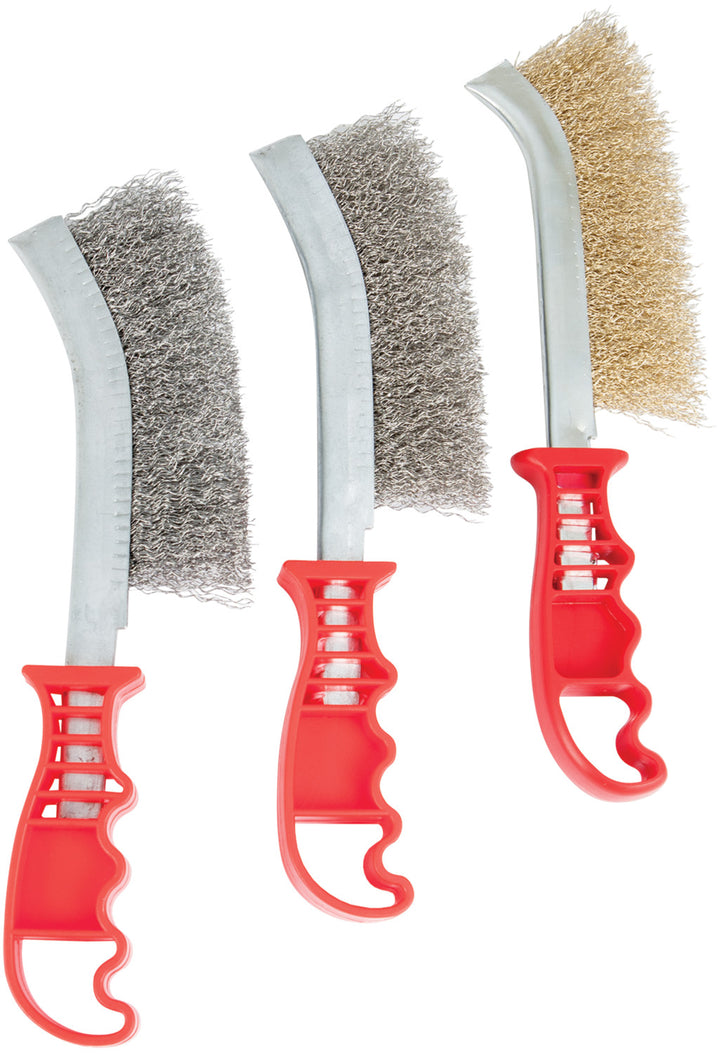3PC WIRE BRUSH SET - PERFORM TOOL
