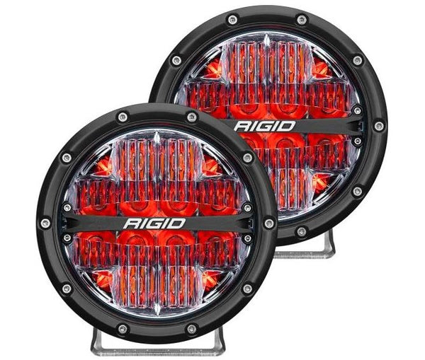 360-SRS 6IN DRIVE RED BCKLIT/2 - RIGID IND