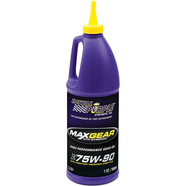 75W90 GEAR OIL QT BOTTLE - ROYAL PURPLE