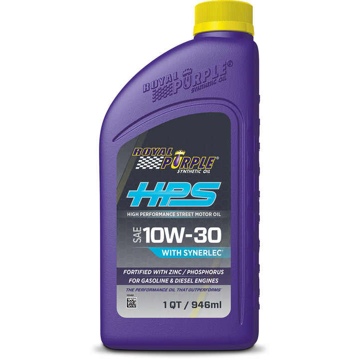 HPS 10W30 QUART BOTTLE - ROYAL PURPLE