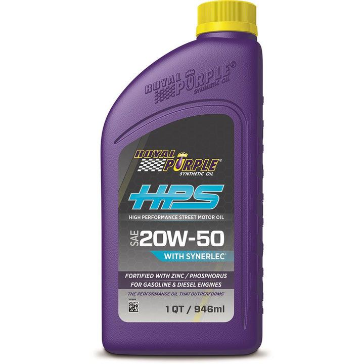 HPS 20W50 OIL QT BTL - ROYAL PURPLE