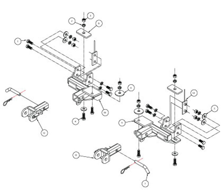 ROADMASTER MX BRACKET KIT - ROADMASTER