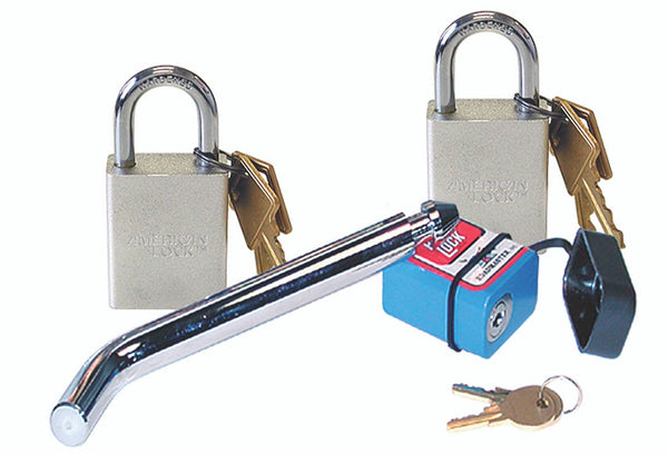 3PK COUPLER PADLOCK SET - ROADMASTER