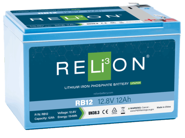 12.8V 12AH F2 TERMINAL LIFEPO4 - RELION